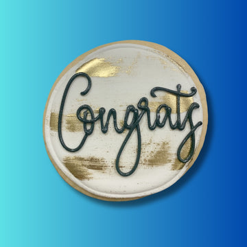 Congratulations Custom Cookie (1)