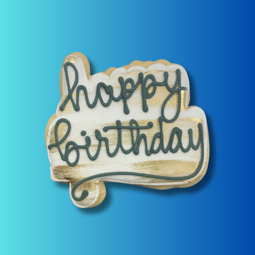 Happy Birthday Custom Cookie (1)